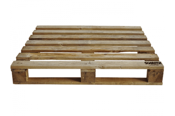Einwegpalette 800 x 1200 mm - 7 Deck von Schroth Paletten