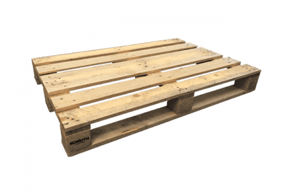 Einwegpalette 800 x 1200 - 5-6 Deck - gebraucht