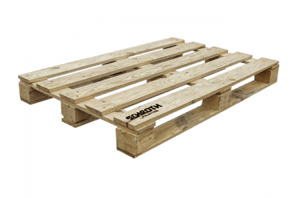 Einwegpalette 800 x 1200 - 5-Deck - gebraucht