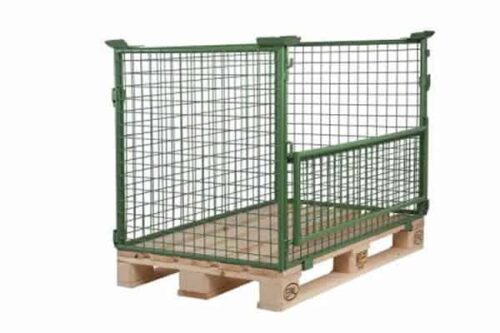 Gitteraufsatzrahmen 800 x 1200 - neu von Schroth Paletten